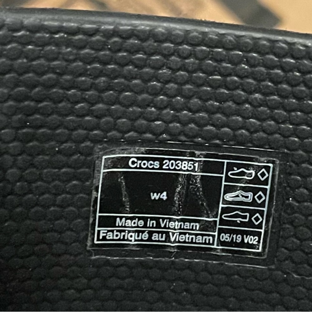Crocs rain boots size W4 like NEW price firm - Picture 6 of 7